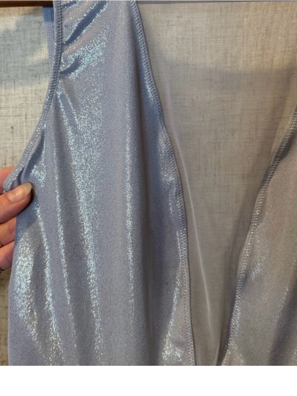 Victoria's Secret Shimmery Light Silver Slip